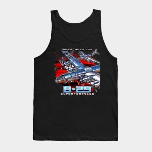 B29 Superfortress War II-era Bomber Aircraft Tank Top